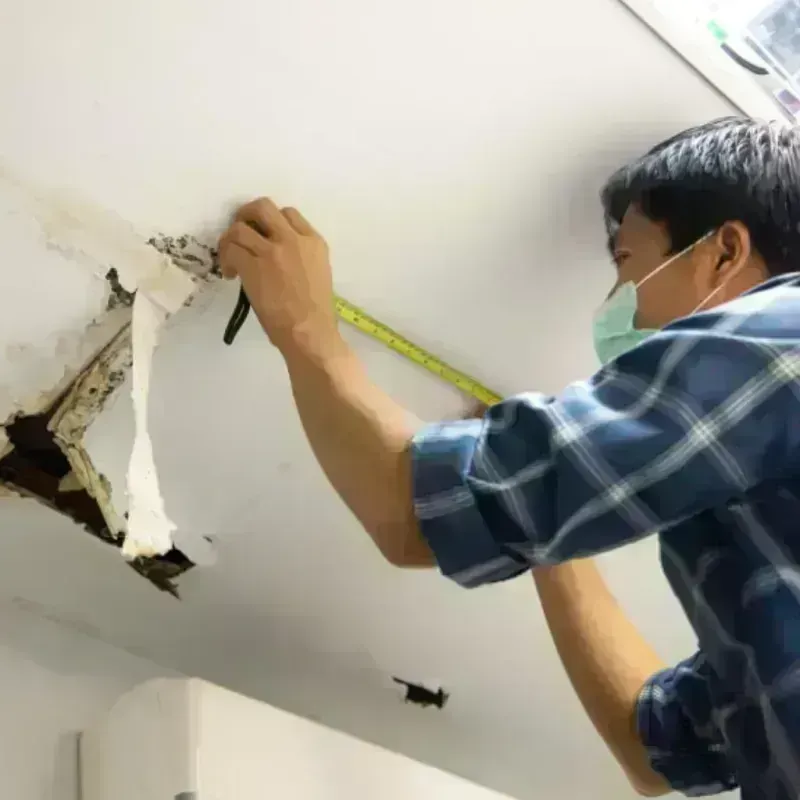 Ceiling And Wall Water Damage in Washington Court House, OH